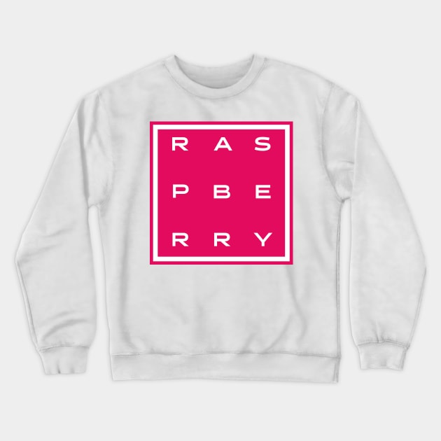 Raspberry Crewneck Sweatshirt by Magic Moon